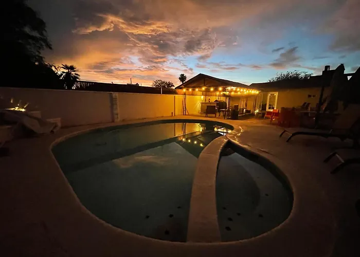 Сasa de vacaciones 3br Retreat With Pool In Tucson, Near Ua *